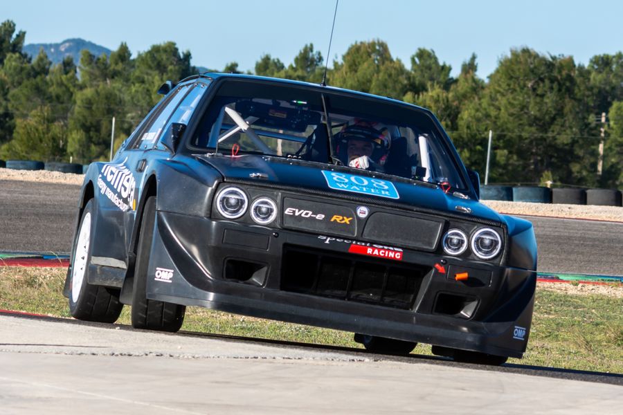 Sébastien Loeb returns to World RX with all electric Lancia Delta Evo-e RX