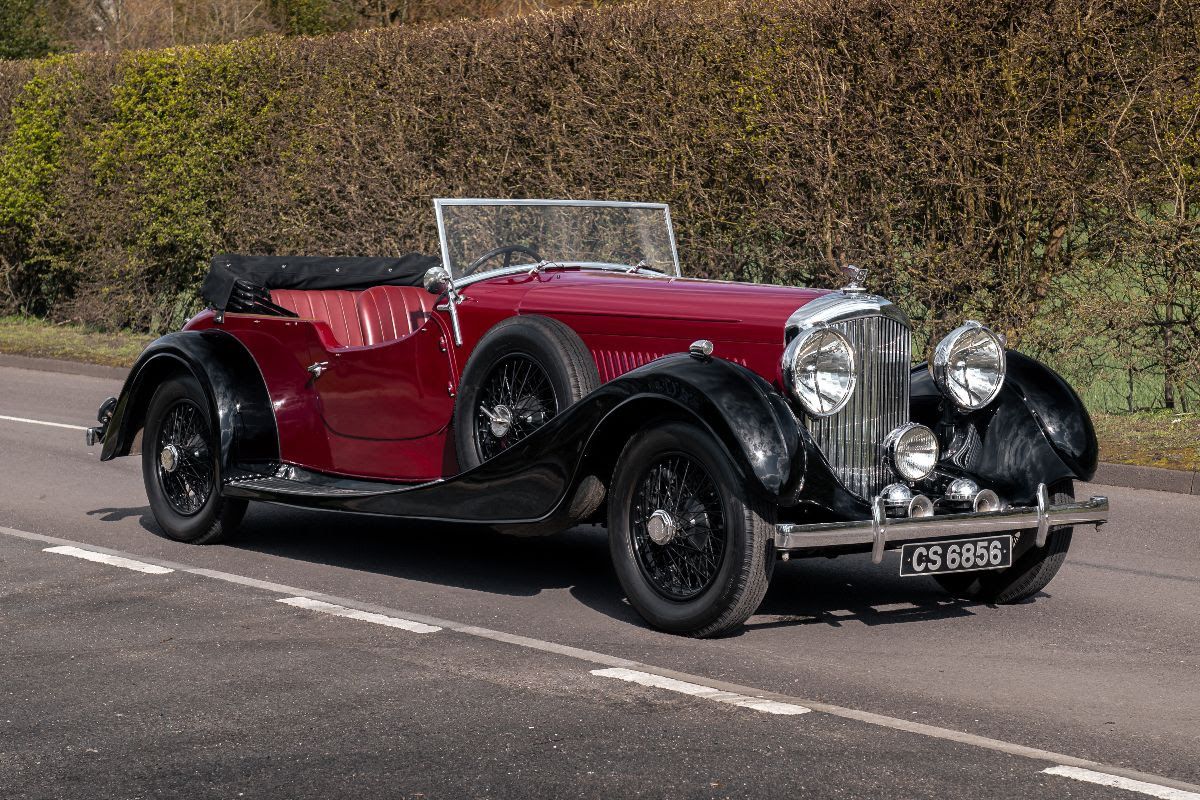Bentley 4.25 Litre Tourer @ H&H Classics Buxton Auction