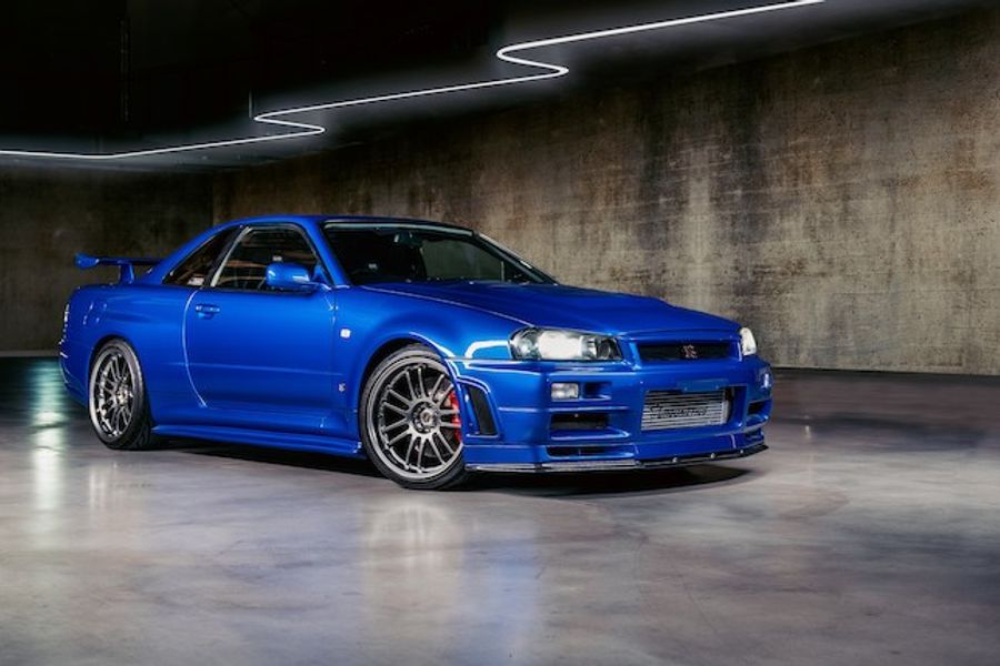 Nissan Skyline R34 GT-R by Kaizo driven by Paul Walker in Fast & Furious @ Bonhams