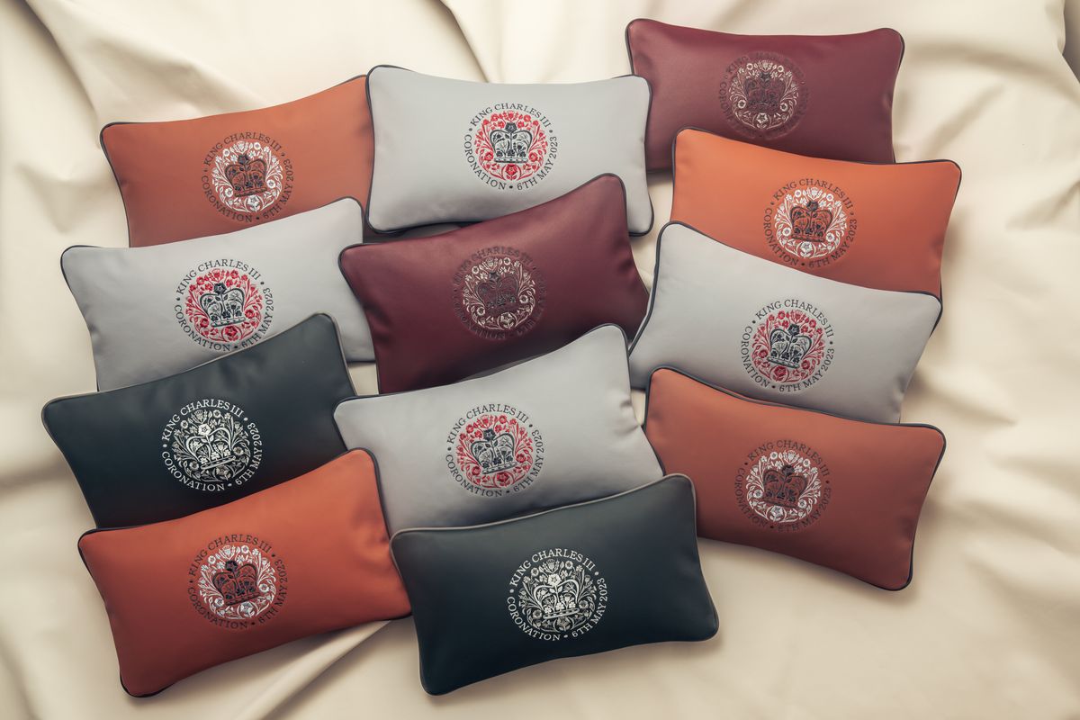 Bentley’s Coronation Cushions