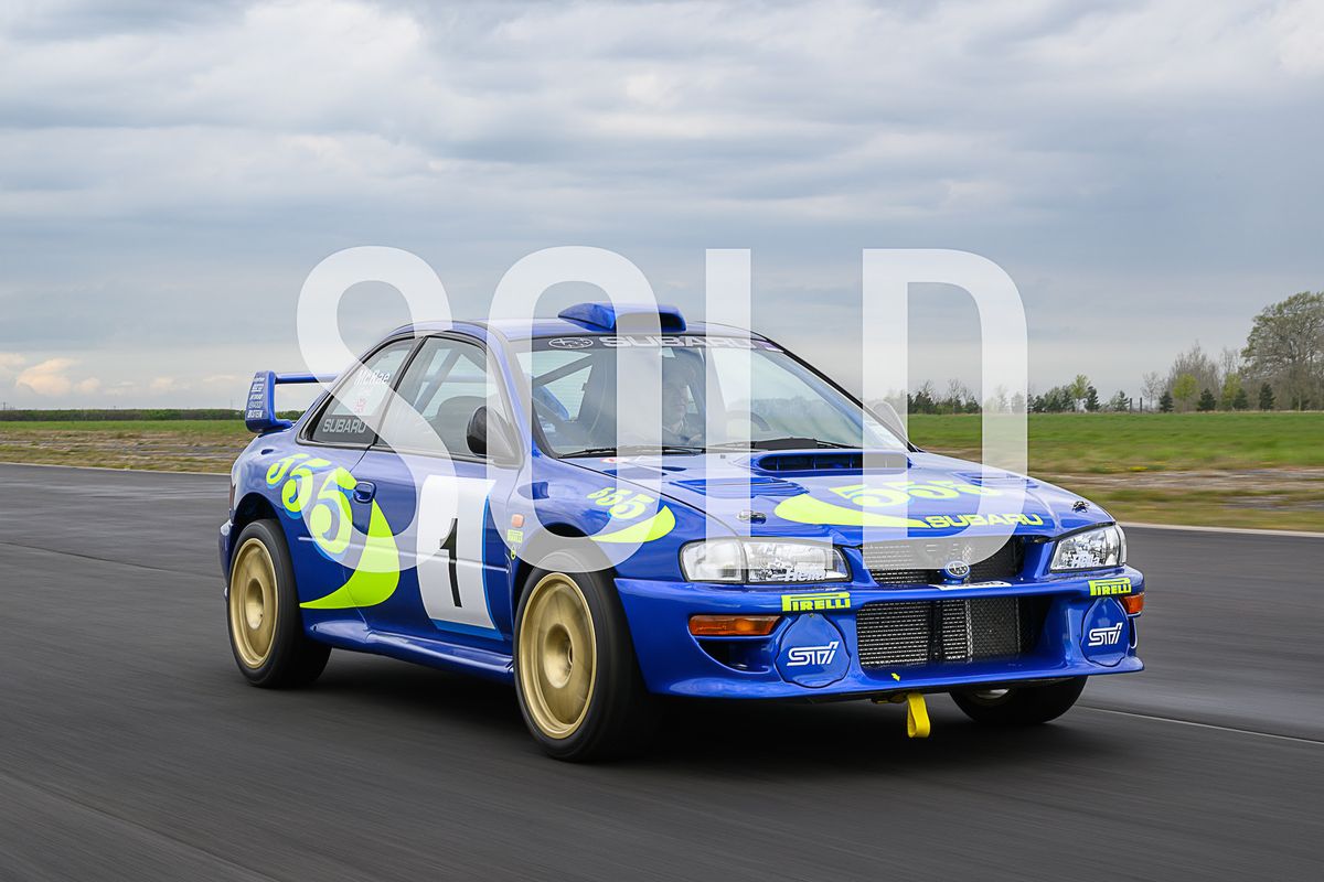 Fiskens announce the sale of the Colin McRae Development Subaru Impreza