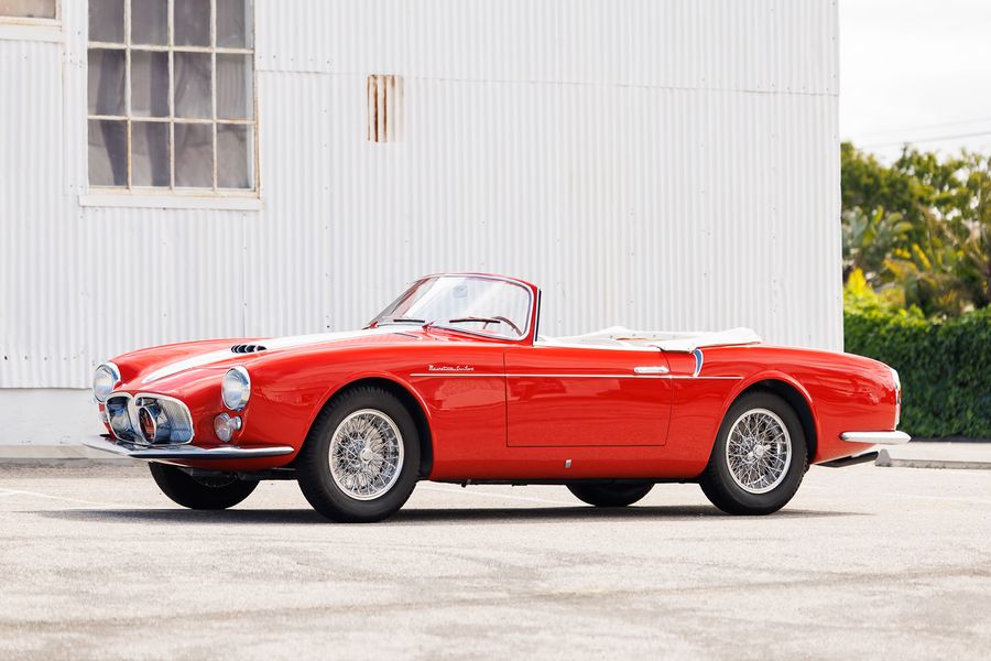 Rare coachbuilt Maserati A6G/54  Spider heads to Gooding's Pebble Beach 