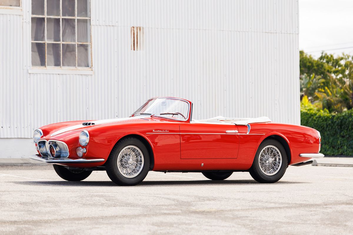 Rare coachbuilt Maserati A6G/54  Spider heads to Gooding's Pebble Beach 