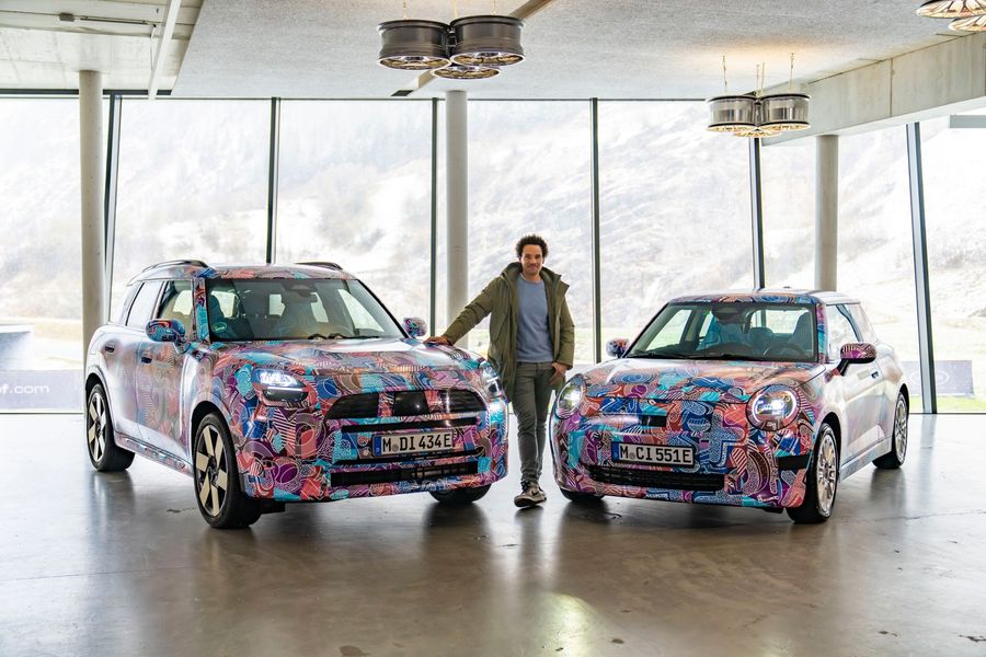 MINI unveils first design elements of the future model family