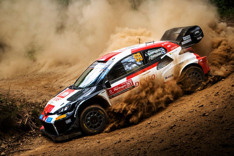 Kalle Rovanperä ahead after challenging Friday at Rally de Portugal