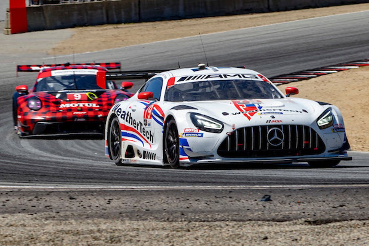 Mercedes-AMG teams score double wins @  WeatherTech Raceway Laguna