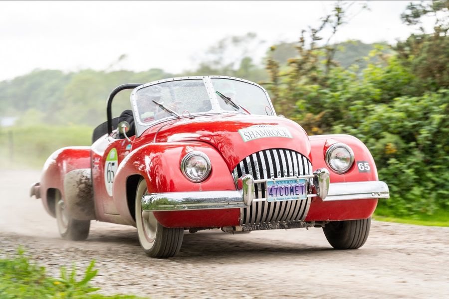 Kurtis Comet wins a memorable Vintage Shamrock Rally