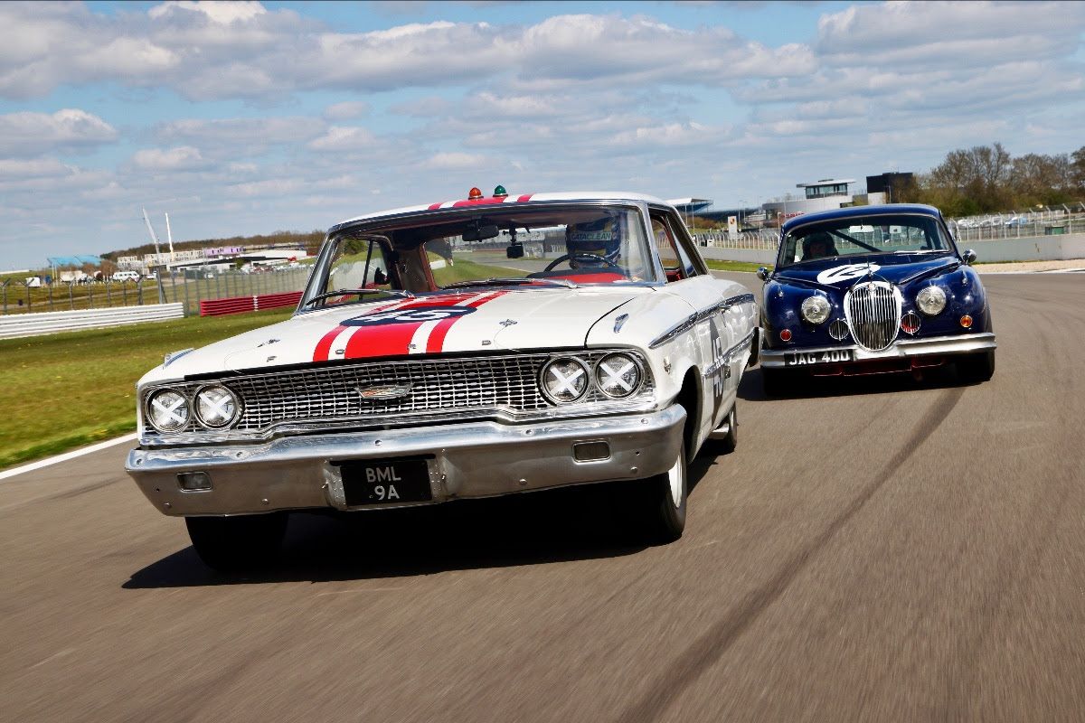  Ford Galaxie celebrates 60th birthday @ Silverstone Festival