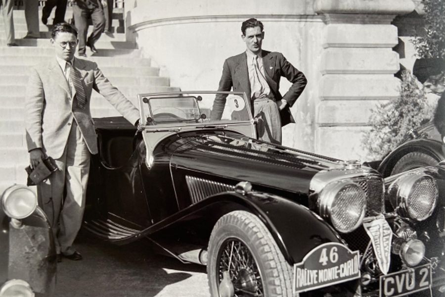 RAC Rally winning ‘Jaguar’ SS100  to be sold at H&H Classics auction