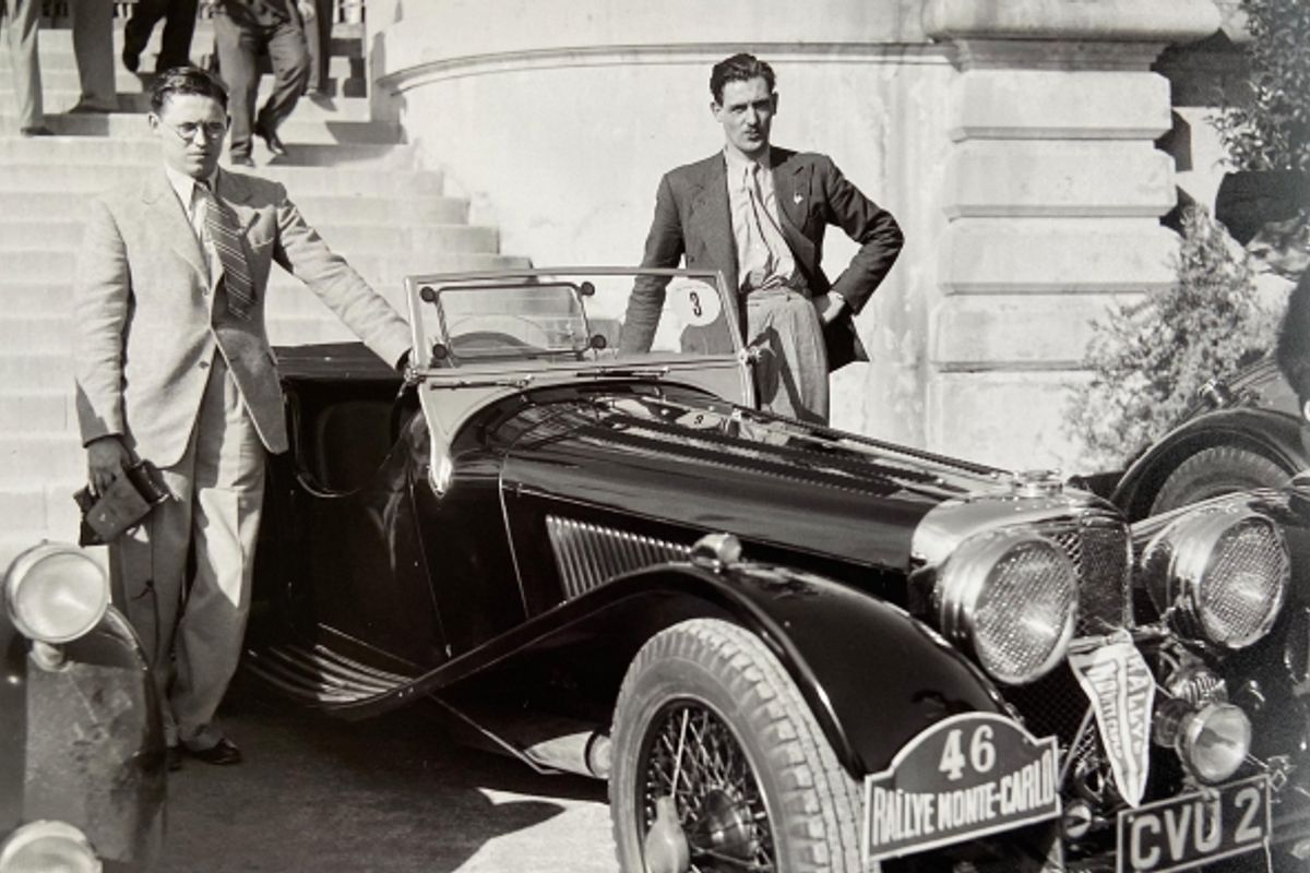 RAC Rally winning ‘Jaguar’ SS100  to be sold at H&H Classics auction