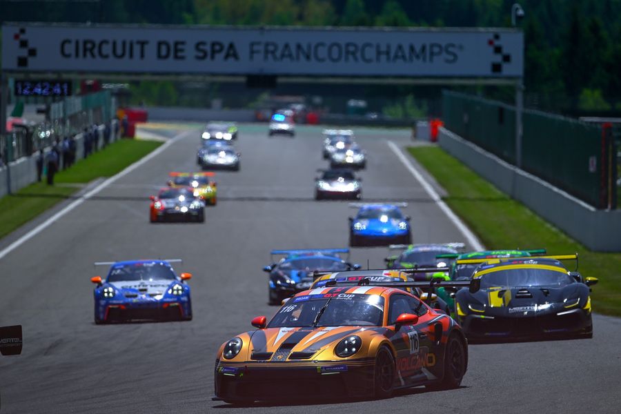 Adam Christodoulou races to victory @ Spa International GT Open