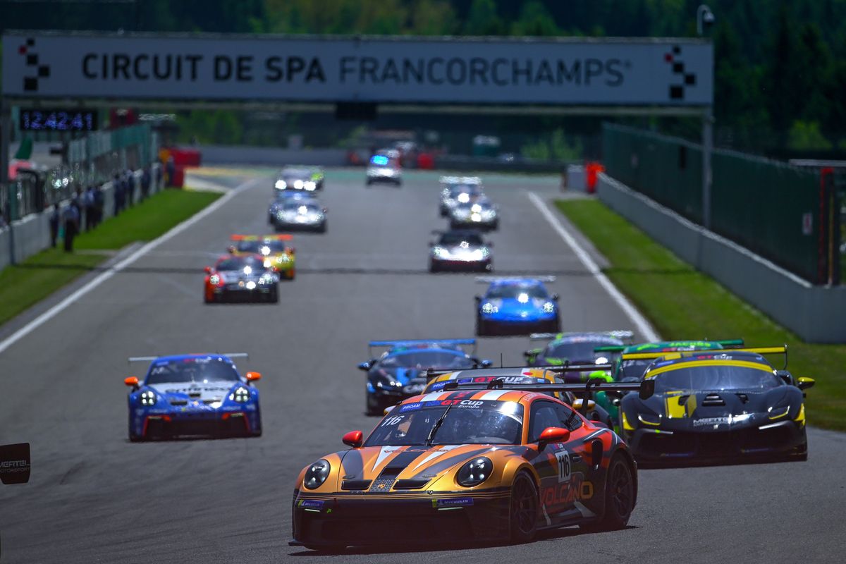 Adam Christodoulou races to victory @ Spa International GT Open