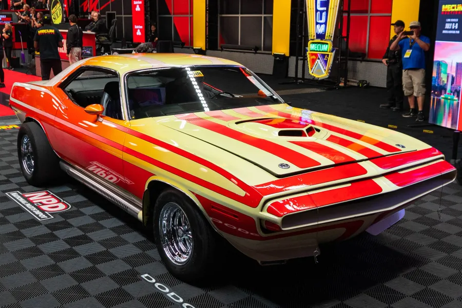 Plymouth Cuda 440 heads top 10 results at Mecum Spring Classic
