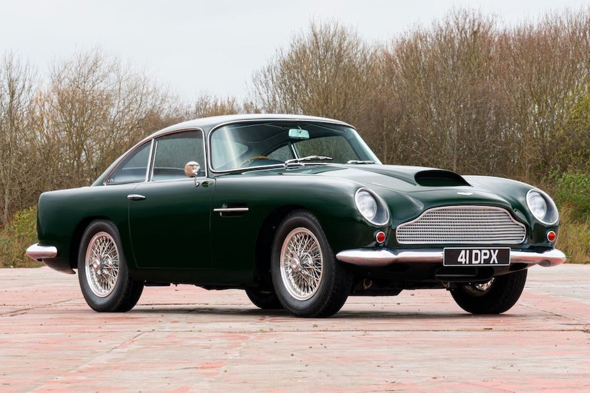 Aston Martin DB4GT driven by Peter Sellers @ Bonhams Goodwood Festival of Speed 