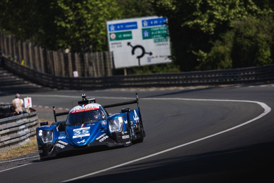 Alpine Elf Endurance Team on pace during 24 Hours of Le Mans Test Day
