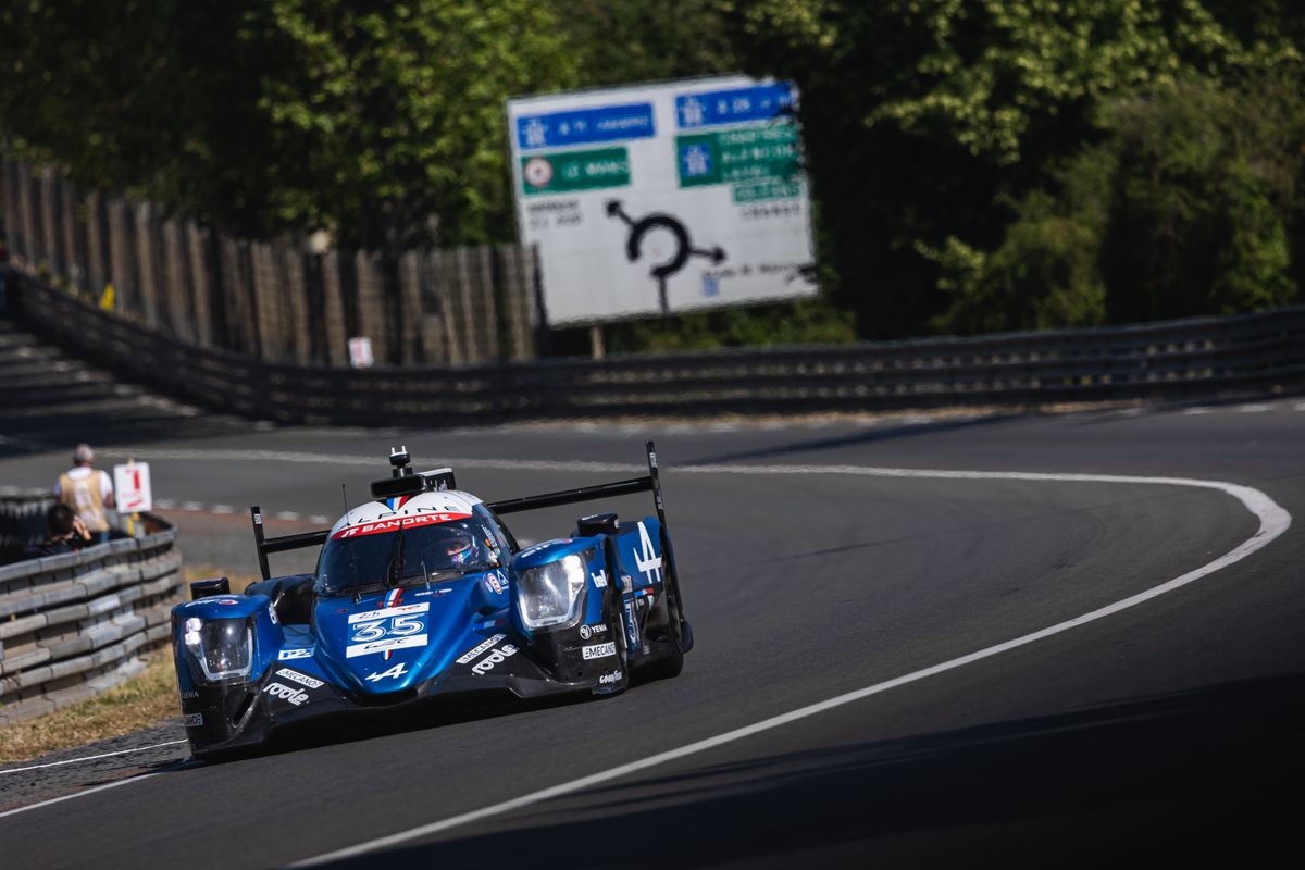 Alpine Elf Endurance Team on pace during 24 Hours of Le Mans Test Day