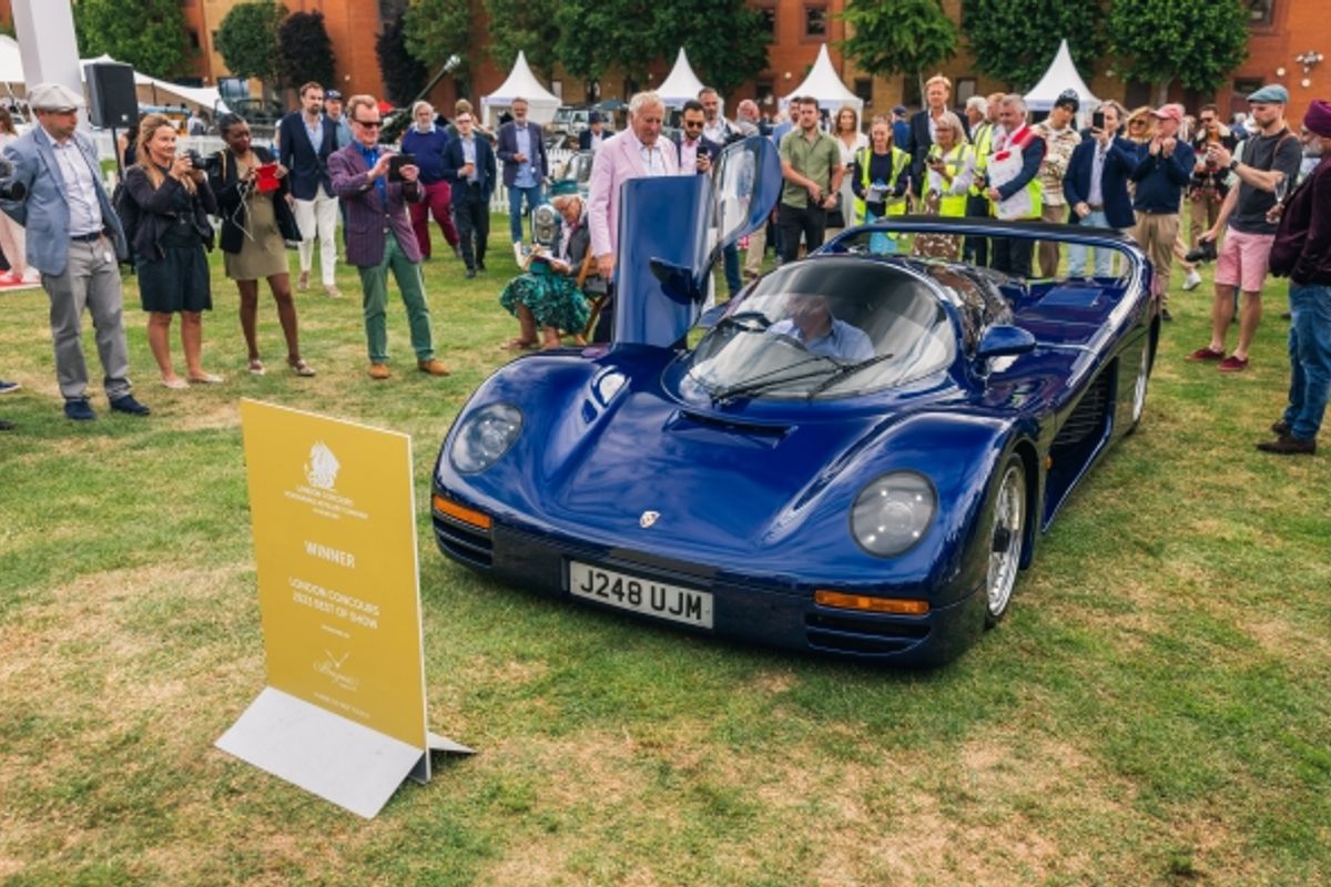 Rare Schuppan 962CR P1 crowned Best in Show @ London Concours