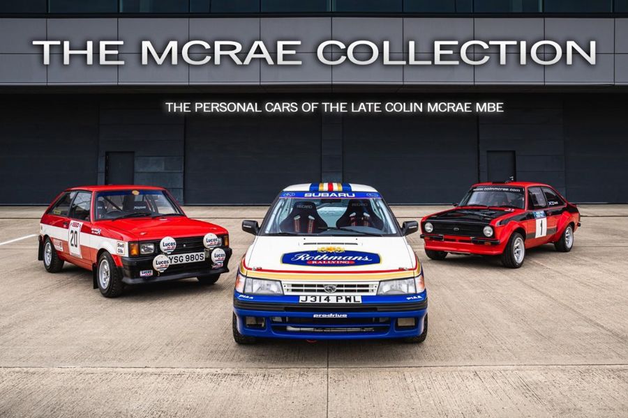 3 legendary competition cars from Colin McRae's private collection @ Silvestone Auctions
