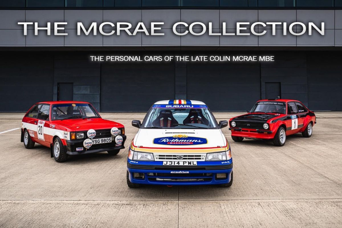 3 legendary competition cars from Colin McRae's private collection @ Silvestone Auctions