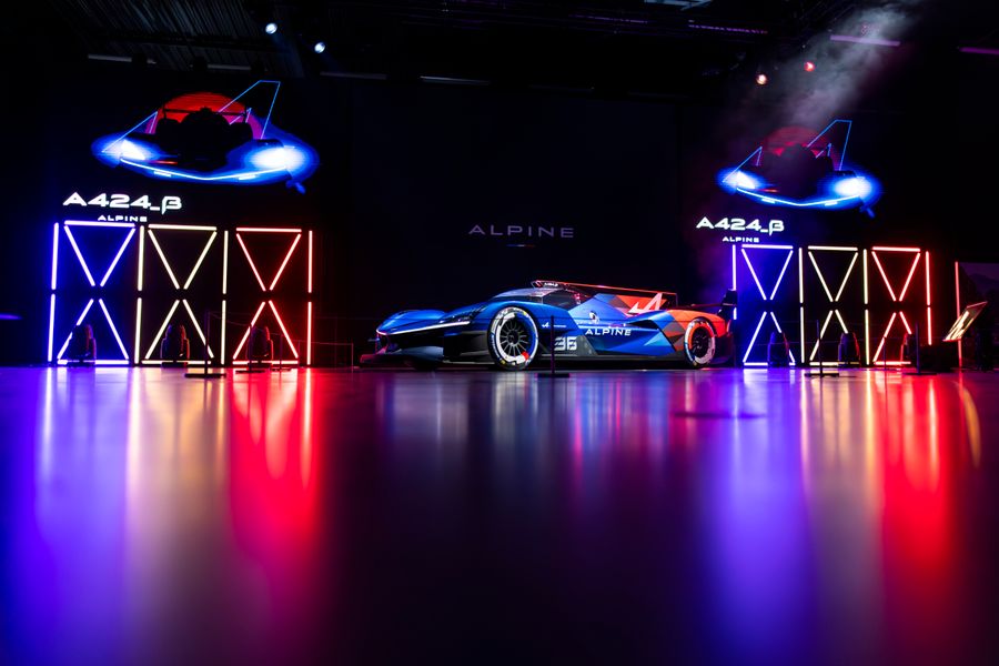 Alpine reveals the A424_β future Hypercar for endurance racing's premier category