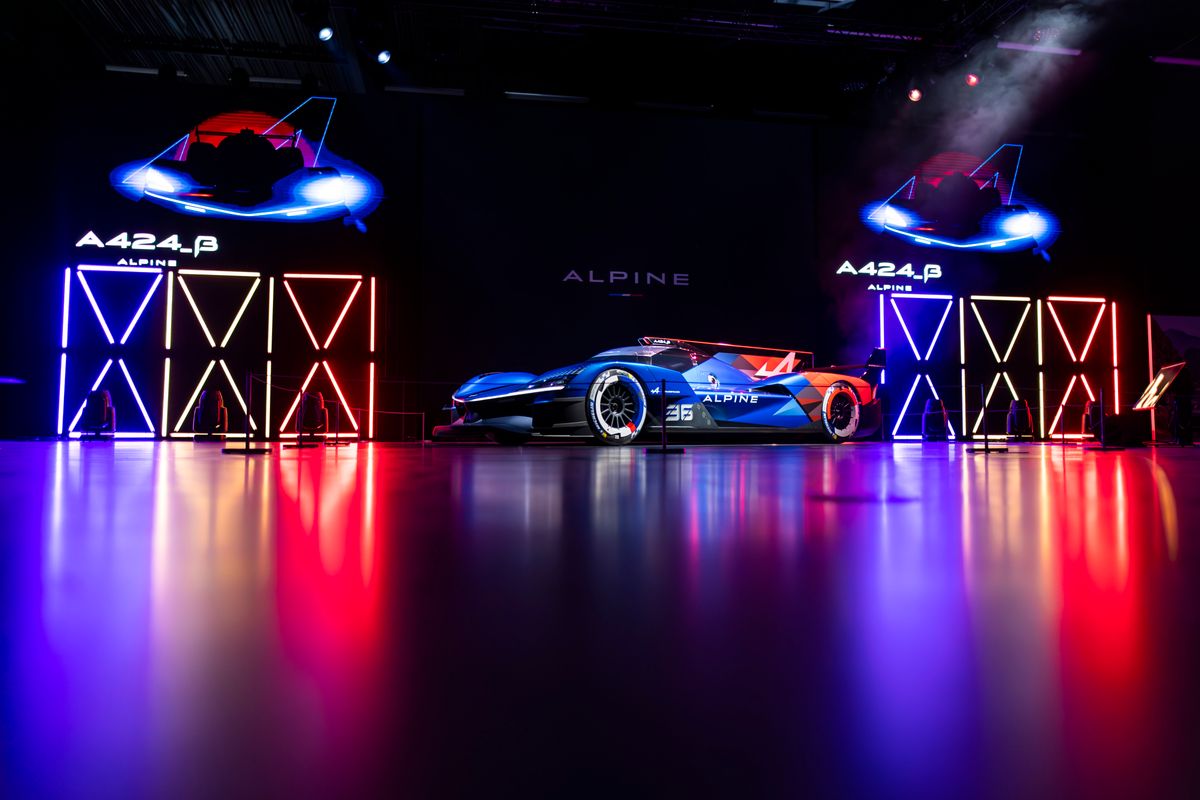 Alpine reveals the A424_β future Hypercar for endurance racing's premier category