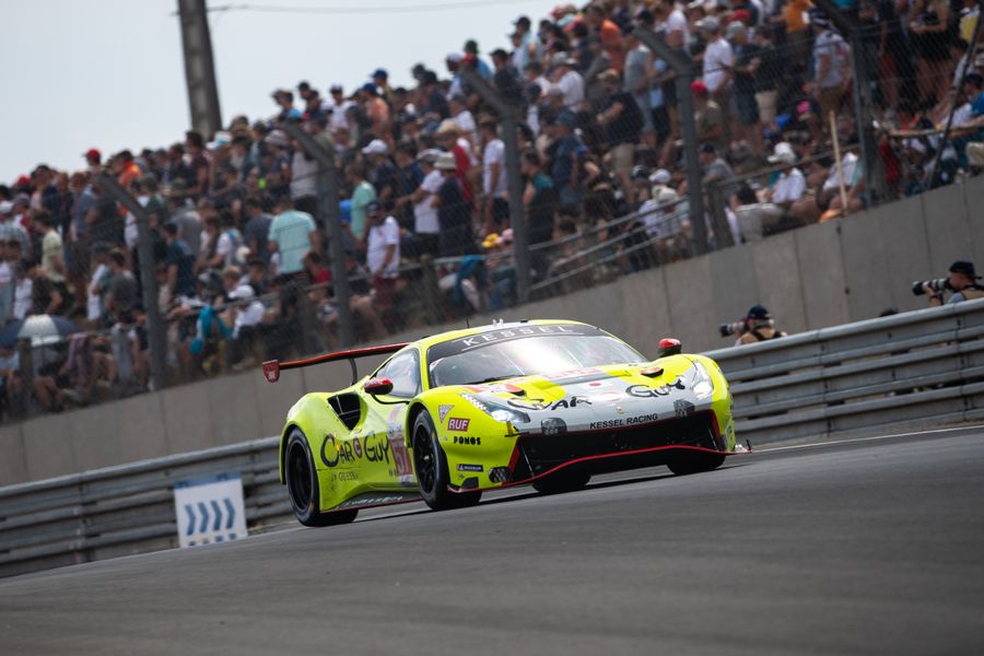 Ferrari LMGTE Am class update after 16 hours of racing @ Le Mans