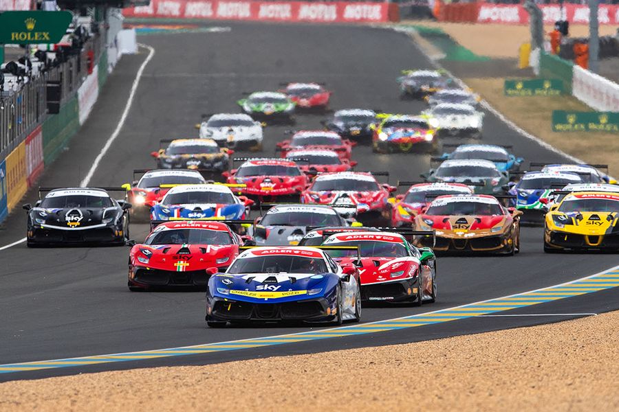 Neubauer and Gostner win Ferrari Challenge Europe @ Le Mans