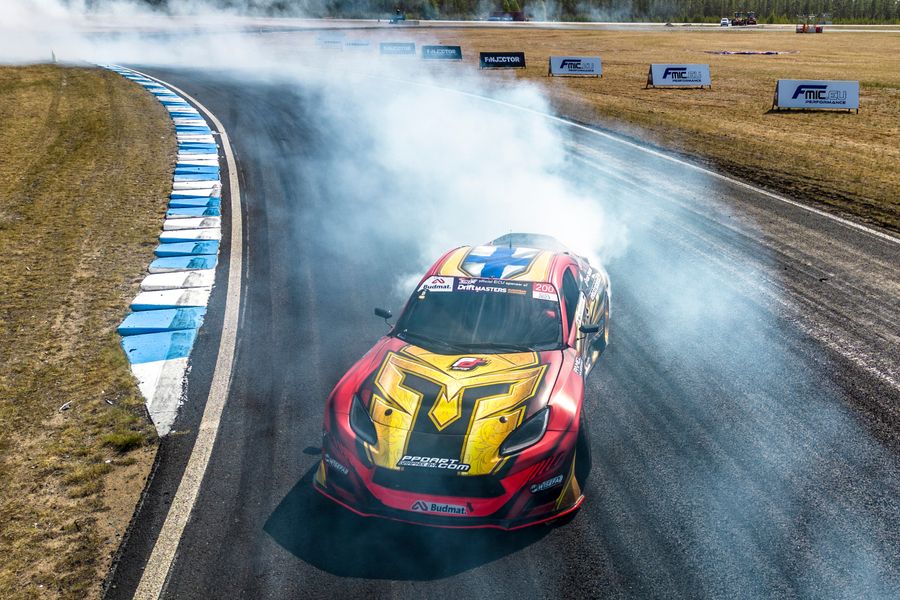 Rintanen triumphs at Drift Masters European Championship in Sweden