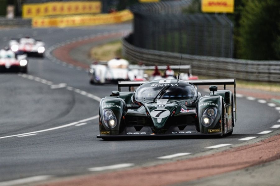Bentley Works race cars from past and present return to Le Mans