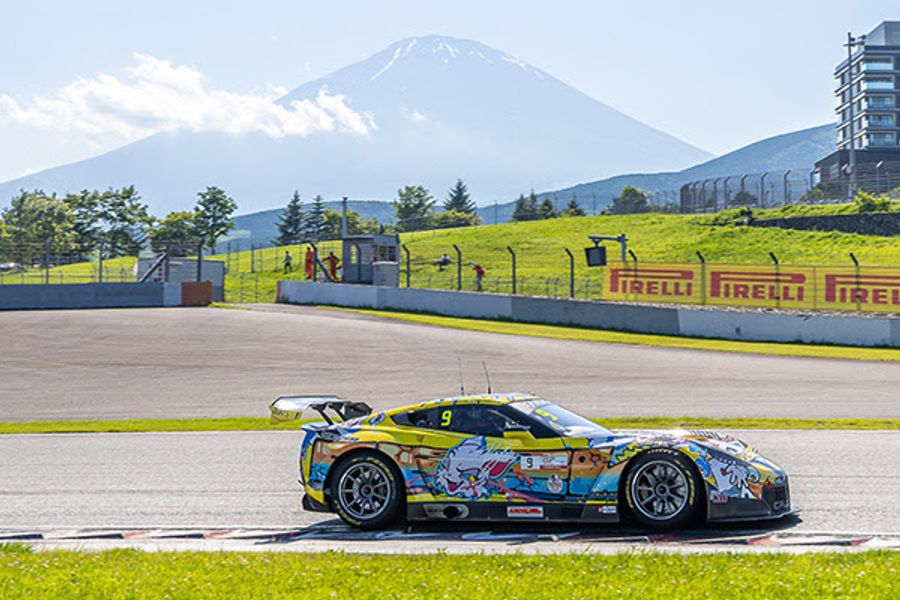 BINGO Racing's Takei & Iida claim win for Corvette @ Fuji GT World Challenge Asia