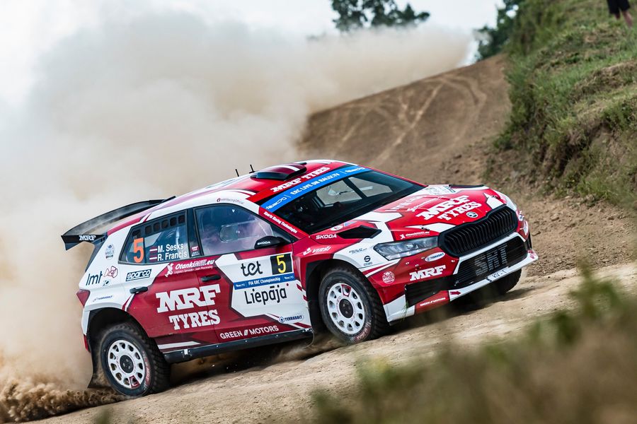 Latvia's Mārtiṇš Sesks doubles up in ERC with home win on Tet Rally Liepāja