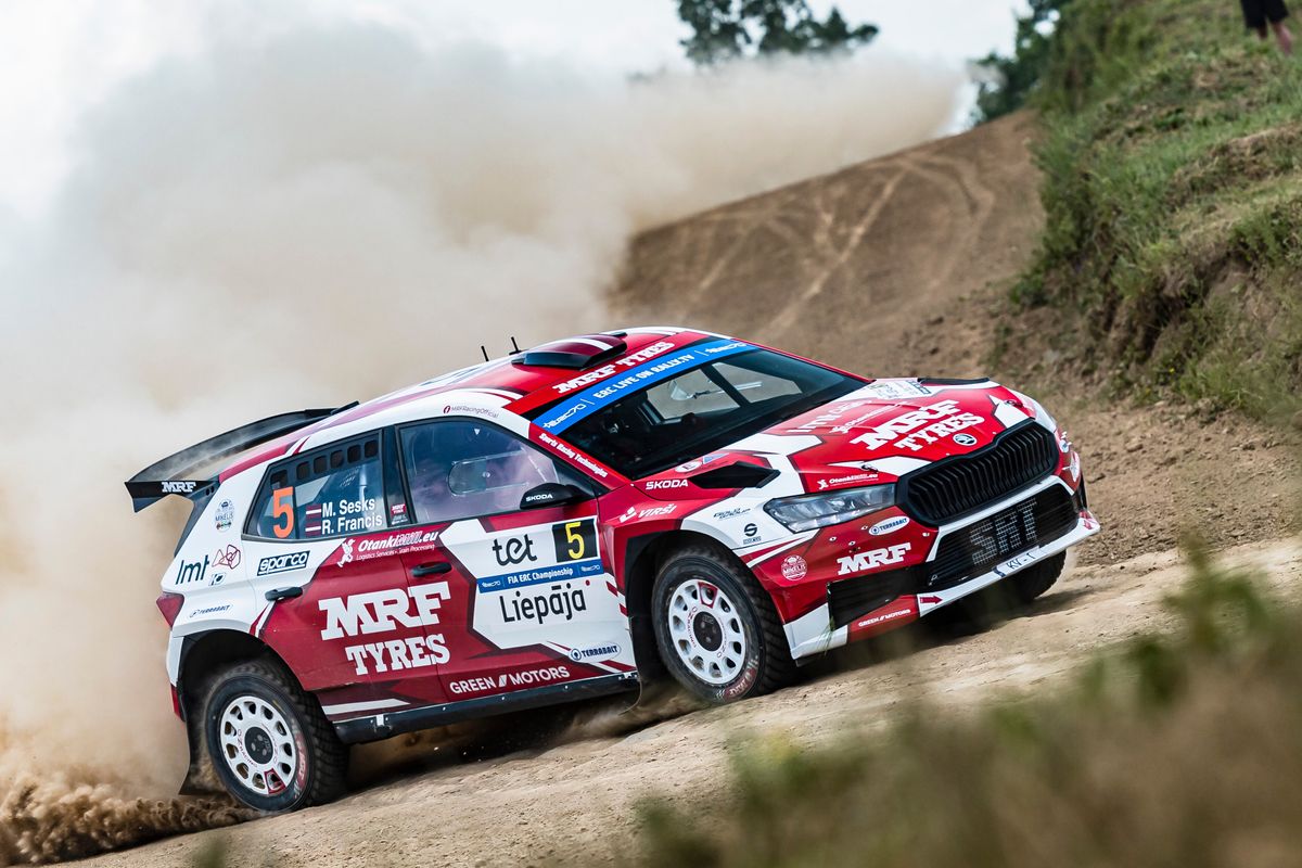 Latvia's Mārtiṇš Sesks doubles up in ERC with home win on Tet Rally Liepāja