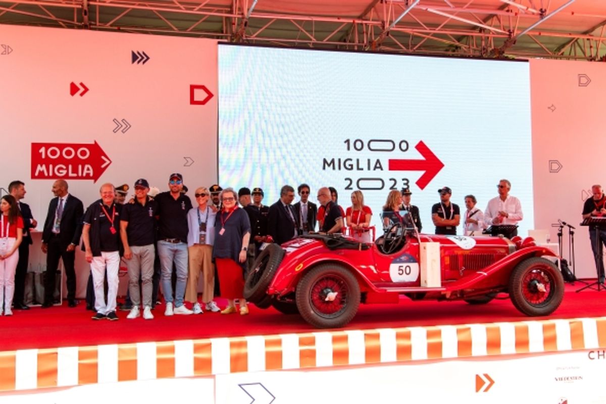  Andrea Vesco wins fourth consecutive 1000 Miglia title