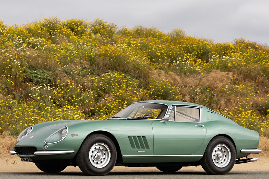 Verde Medio Ferrari 275 GTB at Gooding & Co Pebble Beach Auctions video