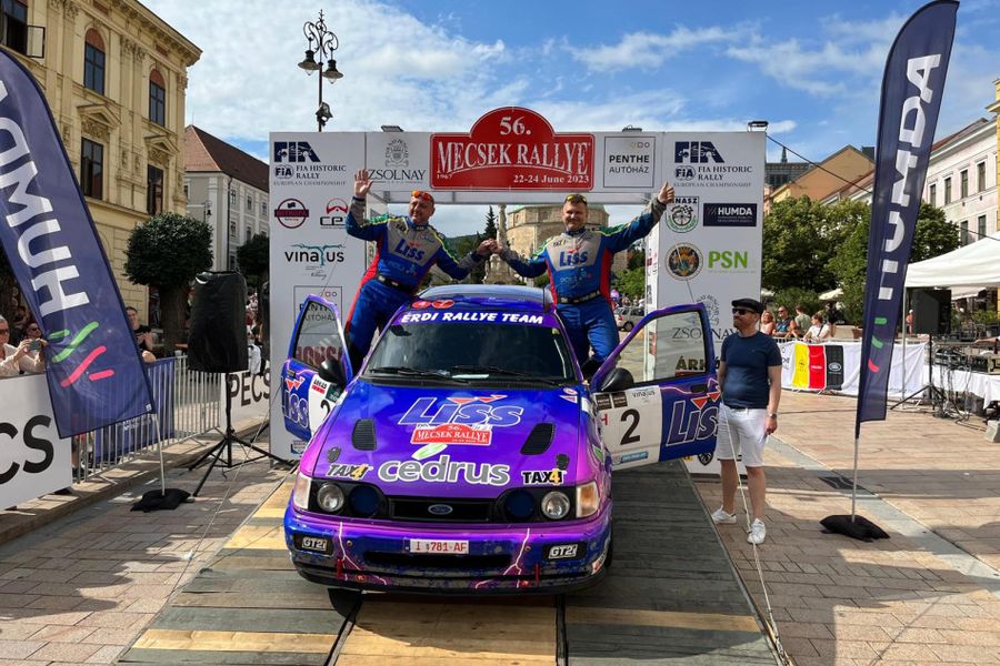 Thomas Erdi Jr storms to victory on Mecsek Rally home event