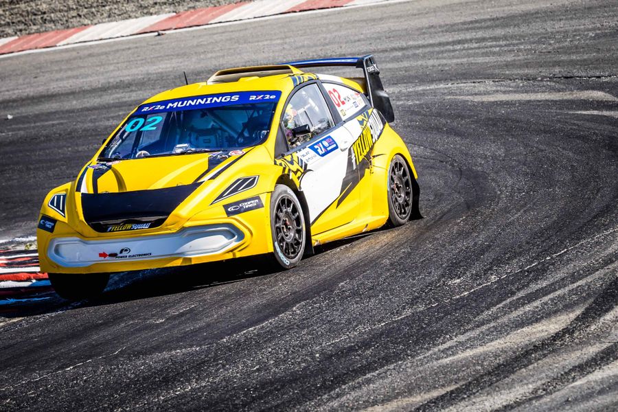 Hansen Motorsport’s new YellowSquad junior rallycross team aims for repeat win