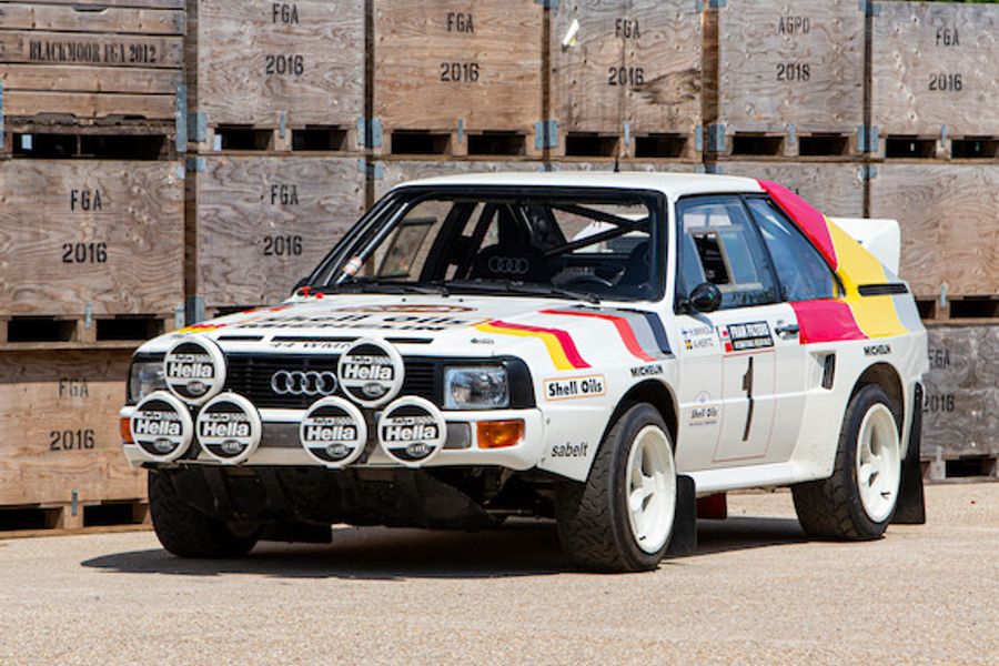Audi Sport Quattro S1 Group B Rally Car @ Bonhams Goodwood Festival of Speed auction