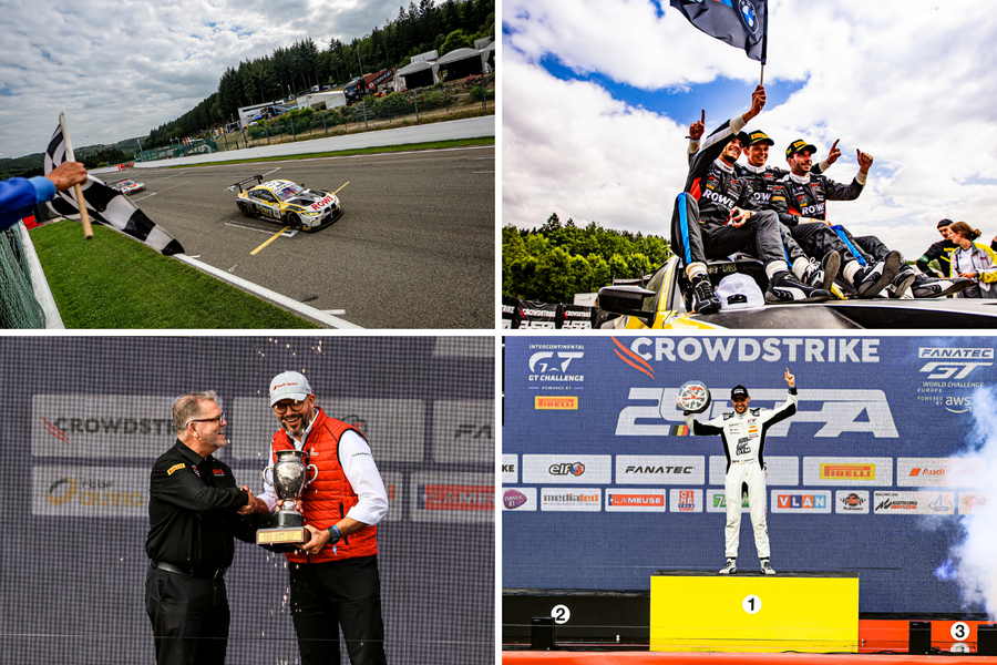 BMW celebrates record-extending 25th CrowdStrike 24 Hours of Spa win