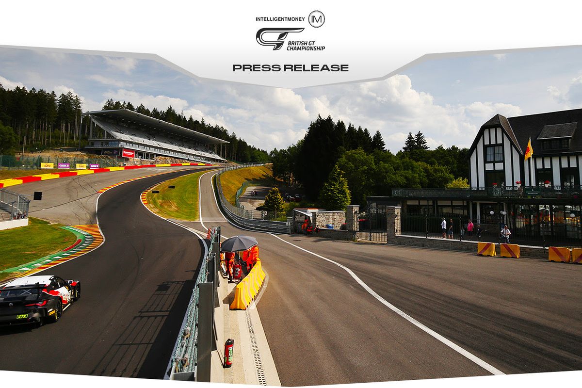 Spa returns to 2024 Intelligent Money British GT Championship schedule