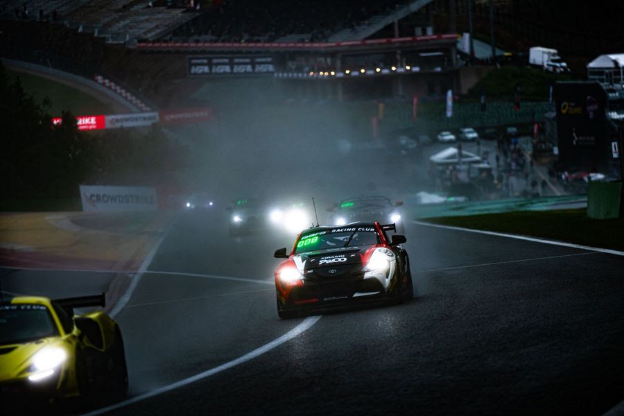 Xwift Racing Events Toyota wins rainswept GT4 European Spa race 2