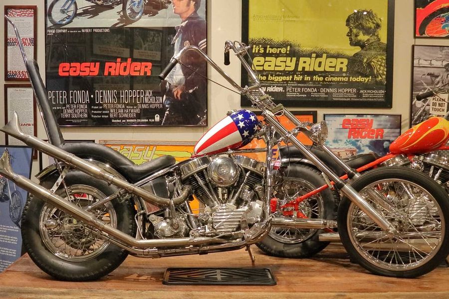 1952 Harley-Davidson Captain America Replica @ Mecum