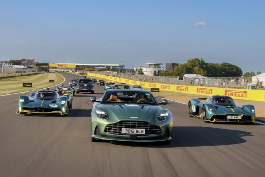 110 Aston Martins @ British Grand Prix celebrate iconic brand’s 110th anniversary