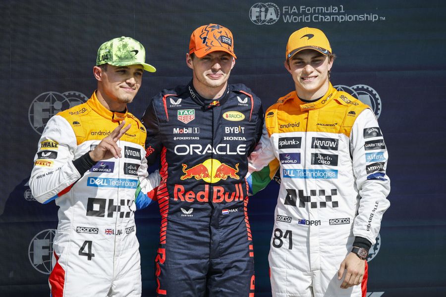 Verstappen on British Grand Prix  pole, McLarens impress