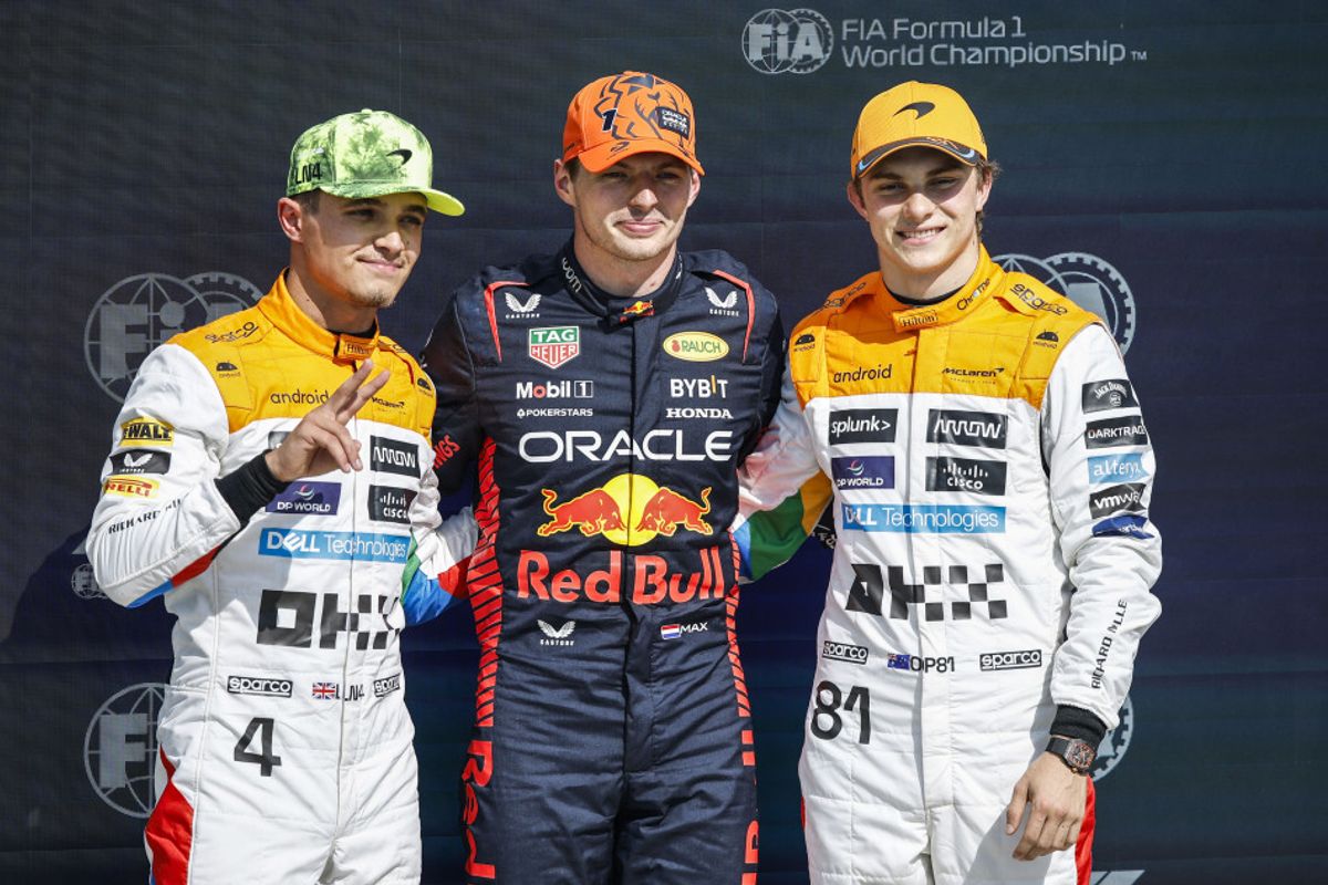 Verstappen on British Grand Prix  pole, McLarens impress