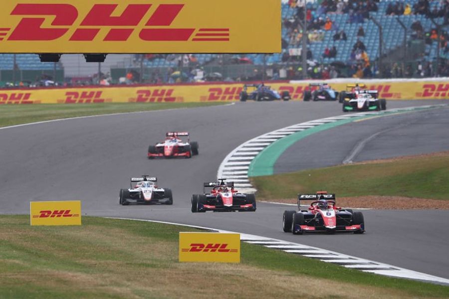 Oliver Goethe heads home Trident 1-2 after late rain at Silverstone F3
