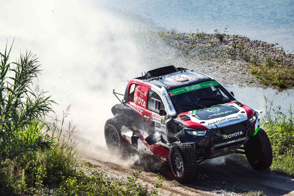 Yazeed Al-Rajhi,Timo Gottschalk & Toyota Hilux Overdrive win Italian Baja 