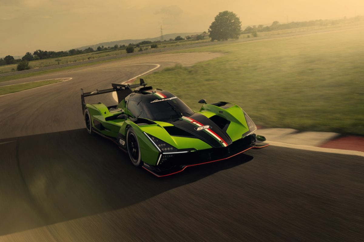 Lamborghini unveils 2024 WEC hypercar class contender