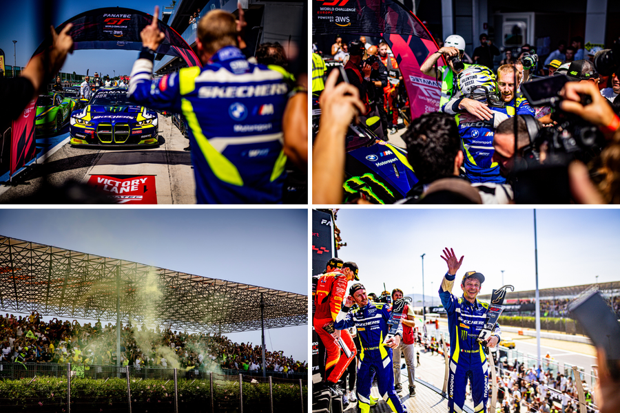Valentino Rossi raises the roof at Misano with maiden Fanatec GT Europe victory
