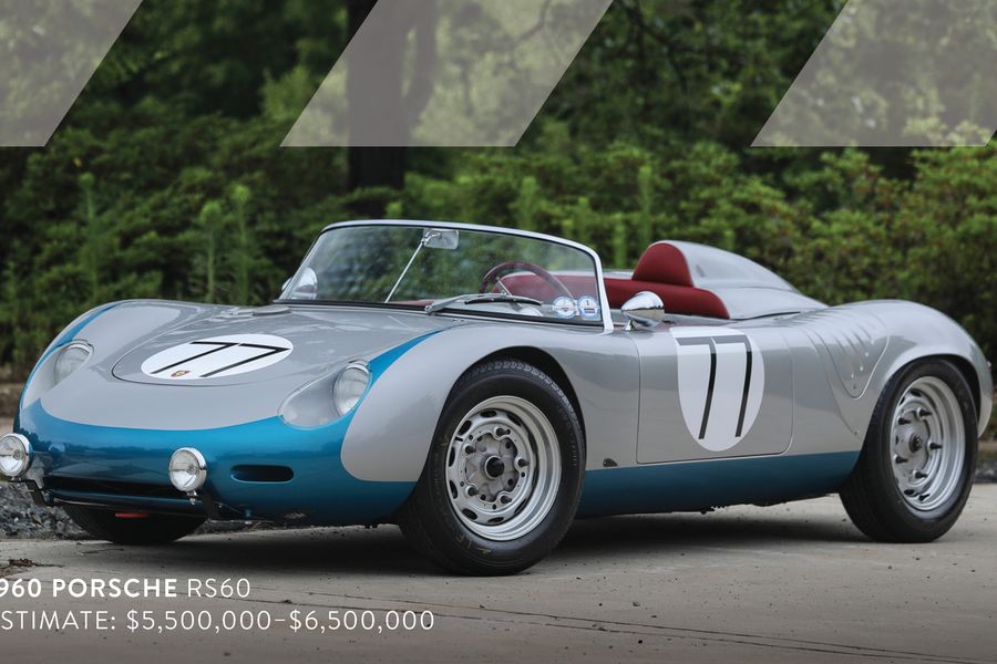 Impeccably Preserved Porsche RS60 at Goodings Pebble Beach Auctions