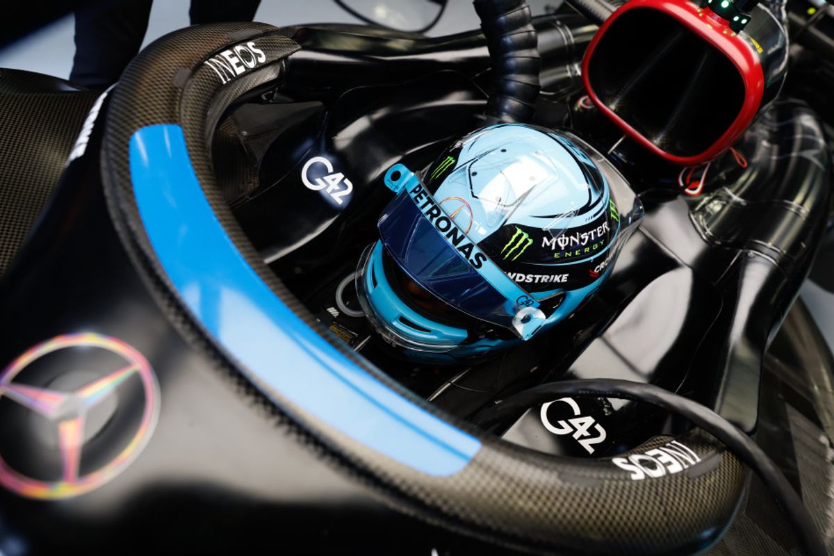 Mercedes’ George Russell tops Hungarian GP FP1